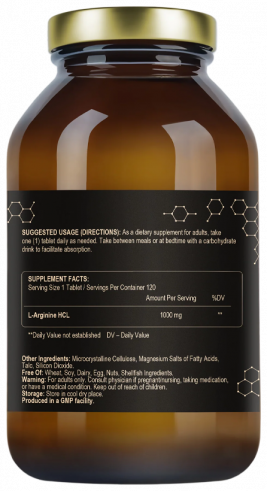 FuelUp L-Arginine, 120 таблеток