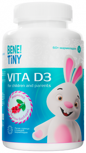 Bene! Tiny Vita D3, 60 паст