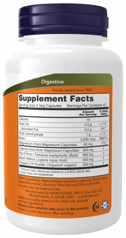 NOW Candida Support, Флора Баланс, 180 капсул