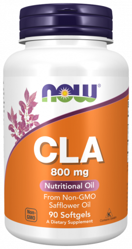 NOW Conjugated Linoleiс Acid (CLA), Конъюгированная линолевая кислота (КЛК), 90 капсул