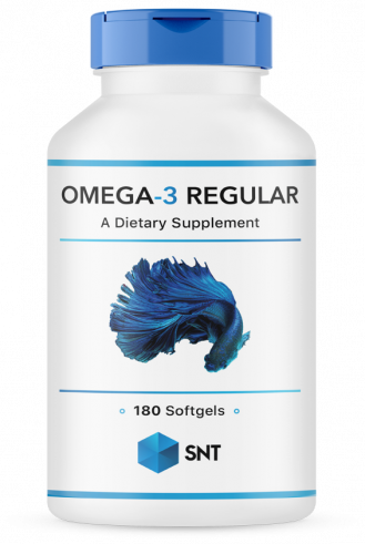 SNT Omega-3 Regular, Омега-3 Регулар, 180 капсул