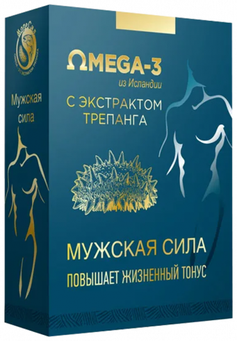 Моресил Omega-3 с Экстрактом Трепанга Мужская сила, 90 капсул