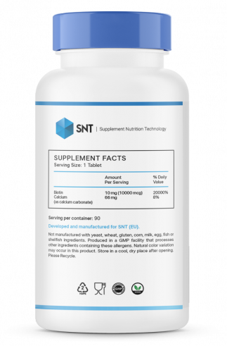 SNT Biotin, 90 таблеток