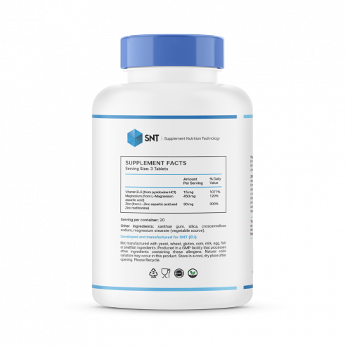 SNT ZMA, ЗМА, 60 таблеток