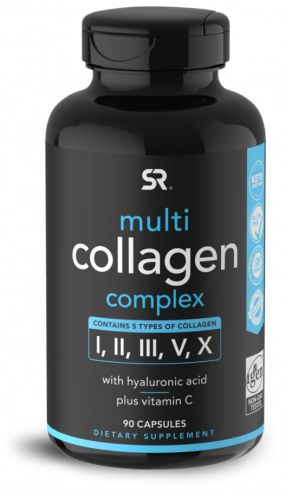 Sports Research Multi Collagen Complex, 90 caps.