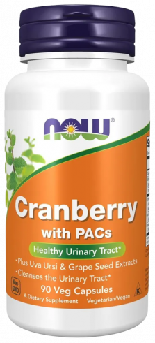NOW Stdxed Cranberry, Экстракт клюквы, 90 капсул