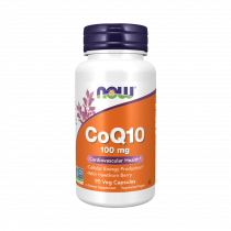 NOW CoQ10 100 mg with Hawthorn Berry, 90 капсул