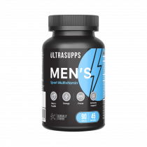 Ultrasupps Men's Sport Multivitamin, Менс Спорт Мультивитамин, 90 капсул