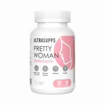 Ultrasupps Pretty Woman Multivitamin, Прити Вумен Мультивитамин, 30 капсул