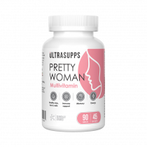 Ultrasupps Pretty Woman Multivitamin, Прити Вумен Мультивитамин, 90 капсул
