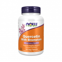 NOW Quercetin with Bromelain, 120 капсул