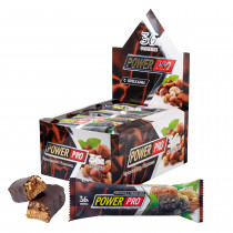POWER PRO Protein bar Батончик глазированный с орехом, 60 г